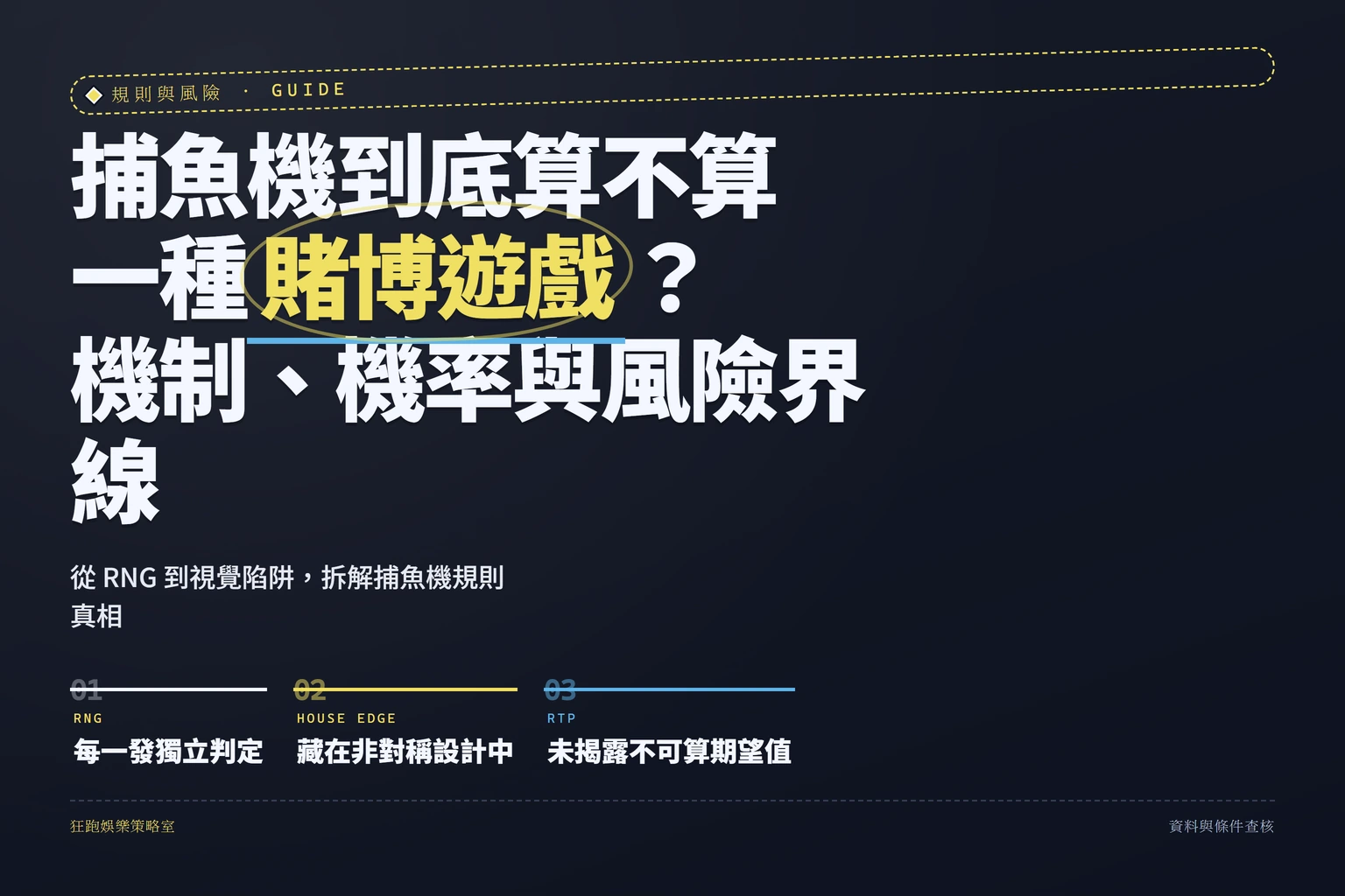 捕魚機遊戲規則與風險分析資訊圖